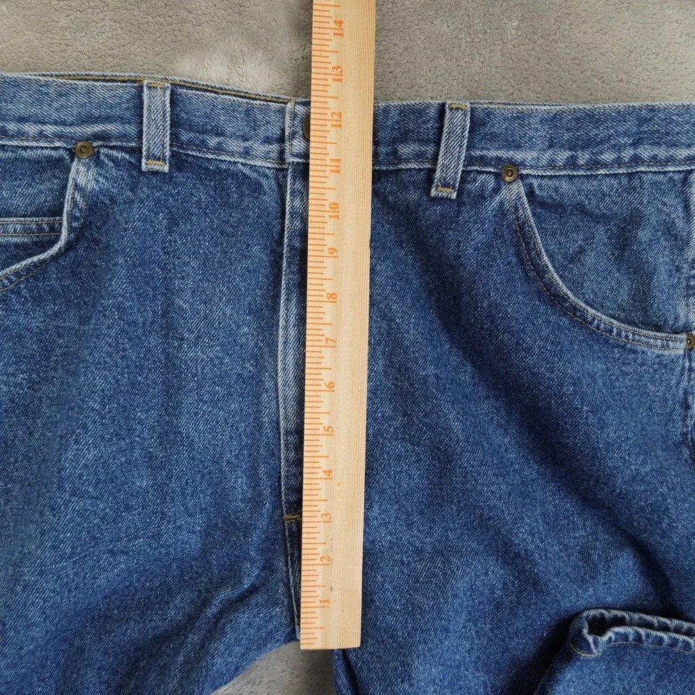 Wrangler Vintage Regular Fit Straight Leg Jeans Mens 40x30 Blue USA Made 96505DK